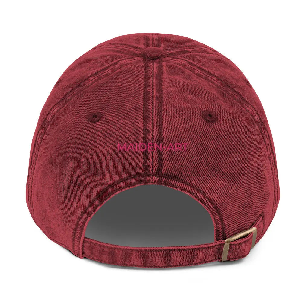 Vintage Cap REBEL GIRL Vintage Cotton Twill Cap