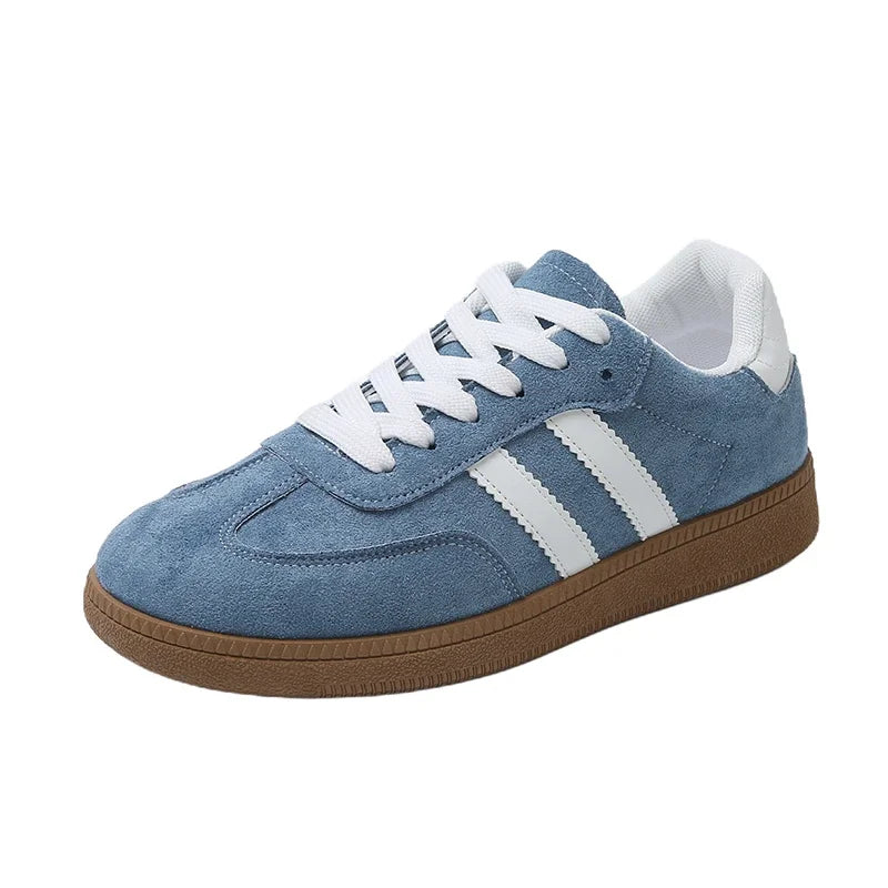 Women Tennis Sneakers Flats Ladies Fashion Mixed Colors Lace-up Vulcanized Shoes Spring Autumn Woman Outdoor Trainers Footwear