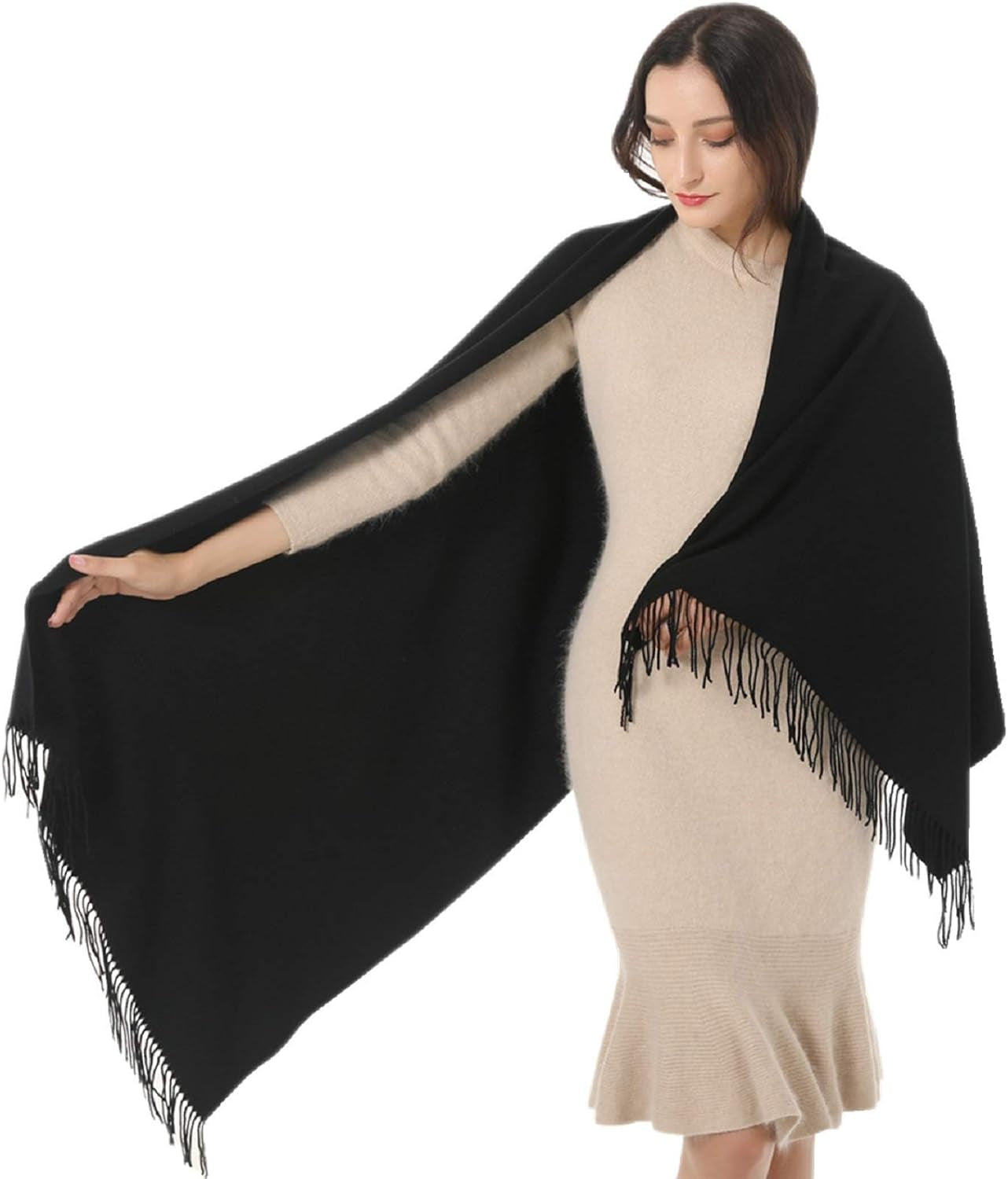 Women'S Winter Scarf Large Pashmina Shawls and Wraps