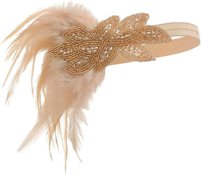 6 Pieces 1920S Flapper Headband Gatsby Accessories Set for Women