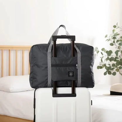 Foldable Travel Duffel Bag for Airlines Carry on Bag for Women & Men Lightweight Large Capacity Sports Weekend Trip Overnight