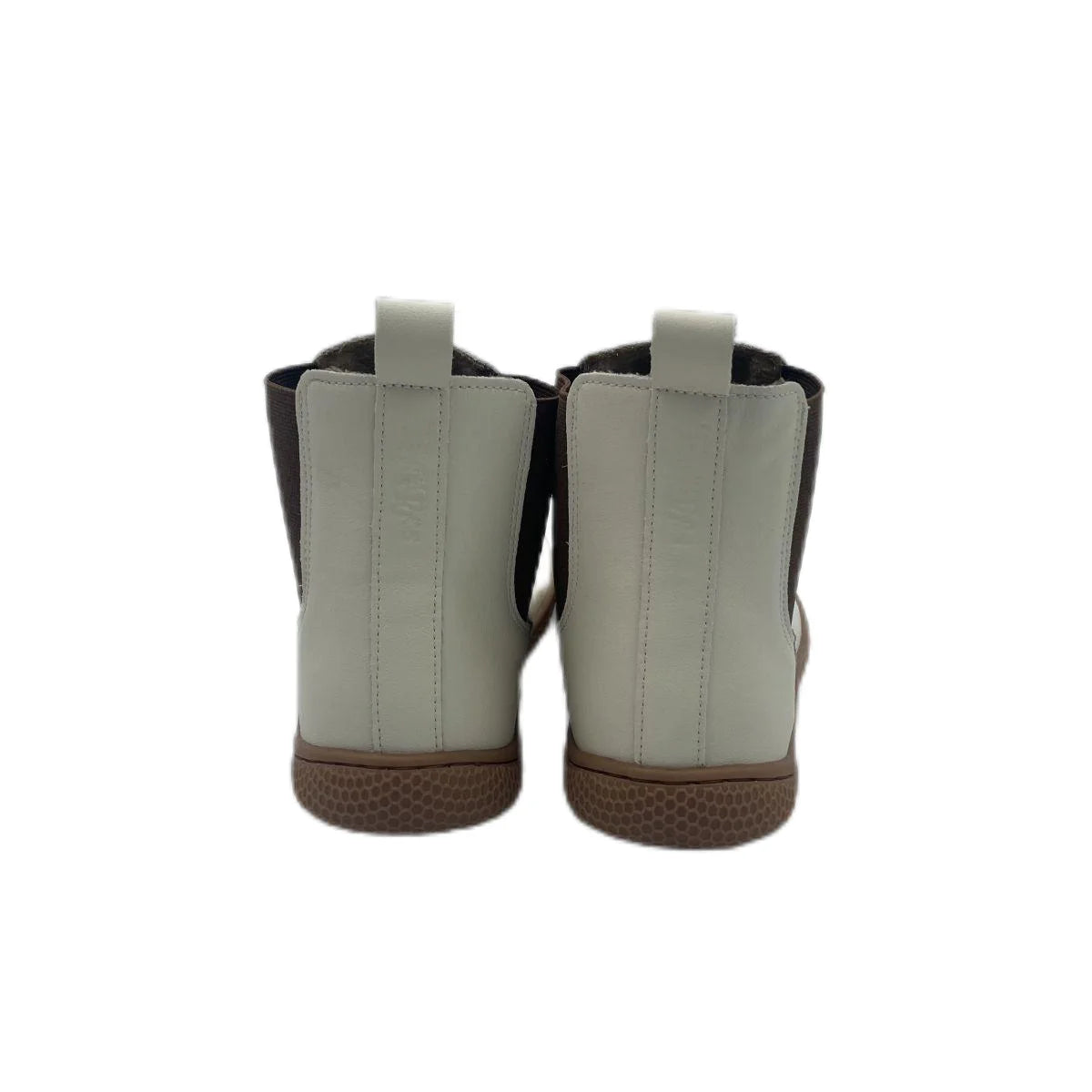 Tipsietoes Chelsea Barefoot Autumn Genuine Cow Leather Boots With Wool Linning Inside For Women Wider Toes Box Light Weight