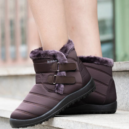 Winter Women Boots Waterproof Snow Boots For Winter Shoes Women Casual Lightweight Ankle Boots Warm Fur Winter Boots Botas Mujer