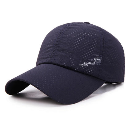 Quick Dry Adjustable Unisex Baseball Caps Summer Outdoor Sun Hats For Women Men Golf Fishing