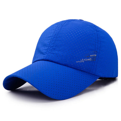 Quick Dry Adjustable Unisex Baseball Caps Summer Outdoor Sun Hats For Women Men Golf Fishing