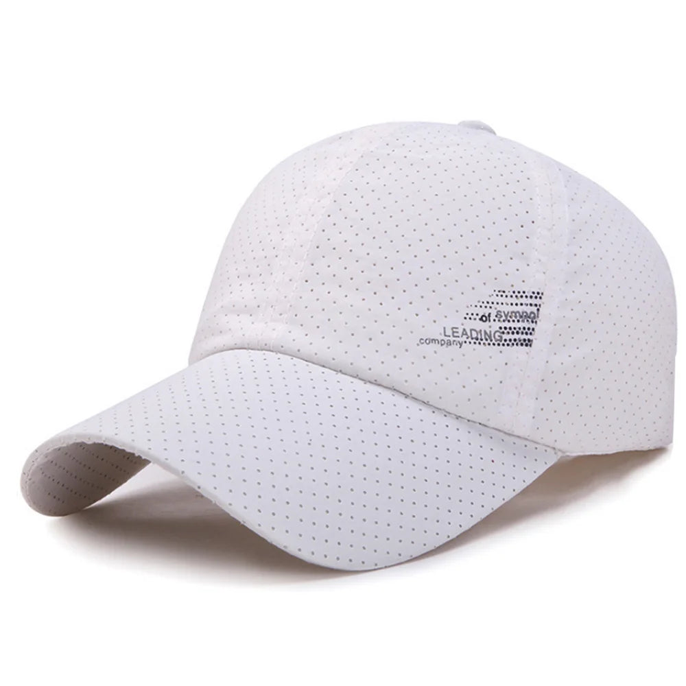 Quick Dry Adjustable Unisex Baseball Caps Summer Outdoor Sun Hats For Women Men Golf Fishing