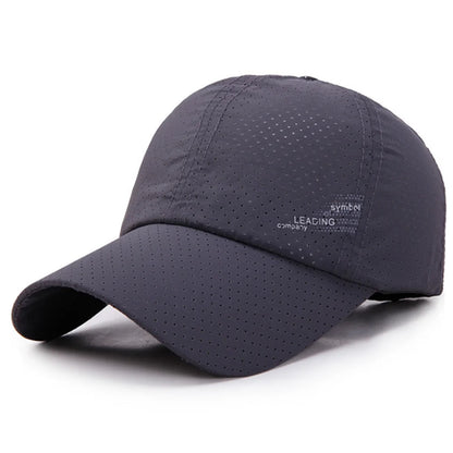 Quick Dry Adjustable Unisex Baseball Caps Summer Outdoor Sun Hats For Women Men Golf Fishing