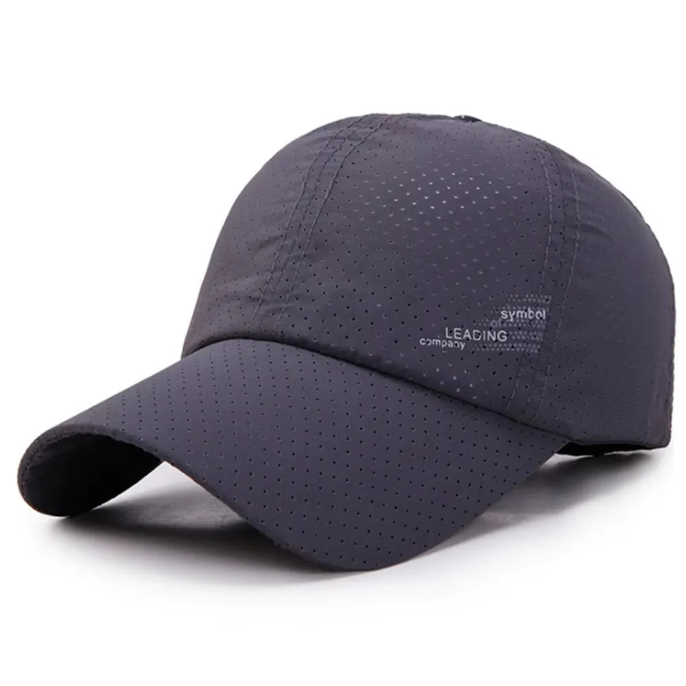 Quick Dry Adjustable Unisex Baseball Caps Summer Outdoor Sun Hats For Women Men Golf Fishing
