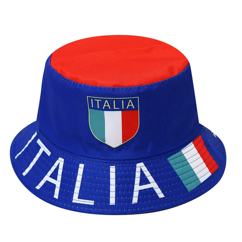 2026 Countries National Flag Bucket Hat Men Women Football FanParty Football Cup Sports Support Sun Hat Soccer Fan Fisherman Hat