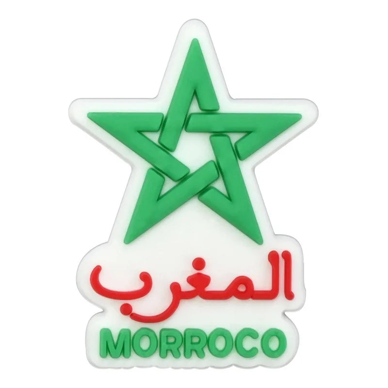 Morocco hole shoes charms shoe buckle removable DIY hole bag decorative accessories decorations wholesale shoe accessories