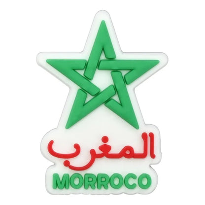 Morocco hole shoes charms shoe buckle removable DIY hole bag decorative accessories decorations wholesale shoe accessories