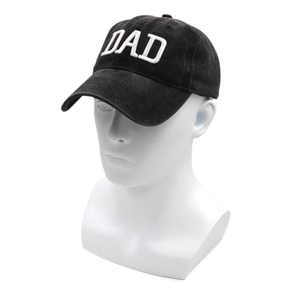 KOEP MOM And DAD Baseball Cap Fishing Caps Men Outdoor Women Washed And Worn Pregnancy Announcement Hats 3D Embroidery
