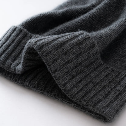 MERRILAMB Winter Hat For Women/Men 100%Quality Cashmere Beanie Cap Unisex Outdoor Casual Solid Knitted Hats Warm Soft SkullCap