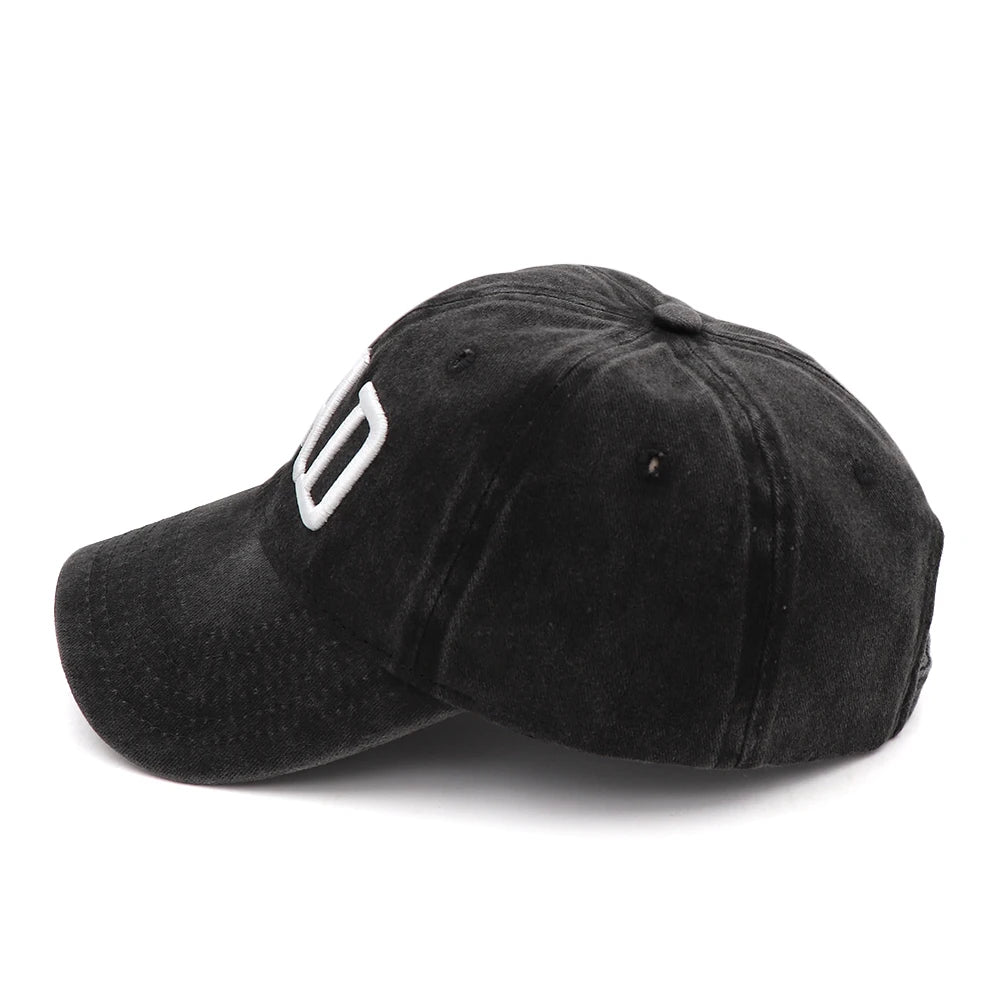 KOEP MOM And DAD Baseball Cap Fishing Caps Men Outdoor Women Washed And Worn Pregnancy Announcement Hats 3D Embroidery