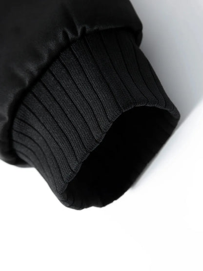 Men Color-Splicing Jacket Winter Warm Fleece Hoodies Outdoor Sports Windproof Baseball Uniform Male Fashion Zipper Thicken Coats