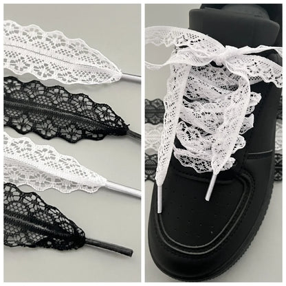 Flat Lace Shoe Laces Shoelaces for Women 3CM Width 80CM/100CM/120CM Length Canvas Sneakers Outdoor Casual Shoes Shoelace
