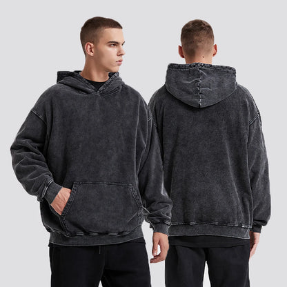 Korn Rock Band World Tour Hoodies Vintage Washed Men's Sweatshirts Cotton Hip Hop Streetwear Hooded Pullover Loose Y2K Tops