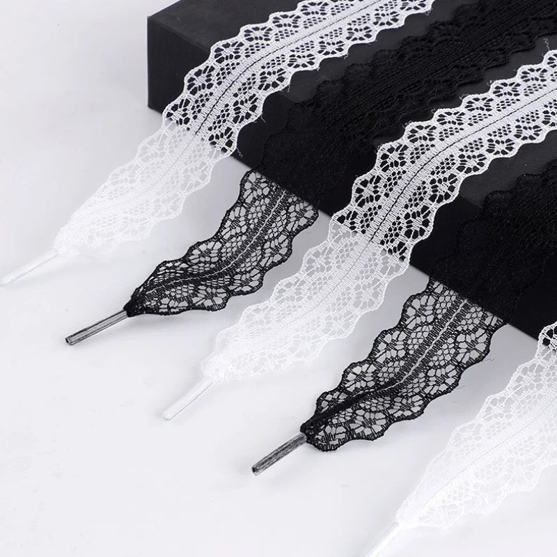 Flat Lace Shoe Laces Shoelaces for Women 3CM Width 80CM/100CM/120CM Length Canvas Sneakers Outdoor Casual Shoes Shoelace