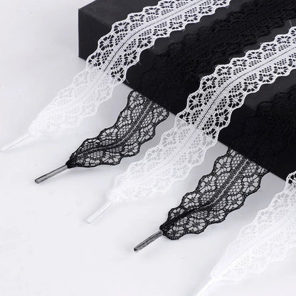 Flat Lace Shoe Laces Shoelaces for Women 3CM Width 80CM/100CM/120CM Length Canvas Sneakers Outdoor Casual Shoes Shoelace