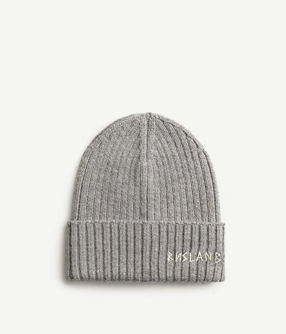 Autumn Winter Unisex Knitted Beanie Hat with Letter Embroidery – Warm Casual Street Style Wool Knit Beanie