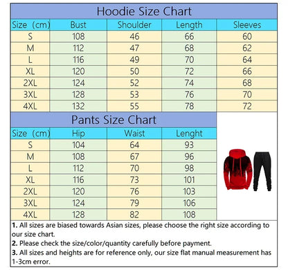Men's Set Hooded Sweatshirts Sweatpants Autumn Winter Male Daily Casual Sports Jogger Suit 2025 Urban Fashion Hoodies Sportswear