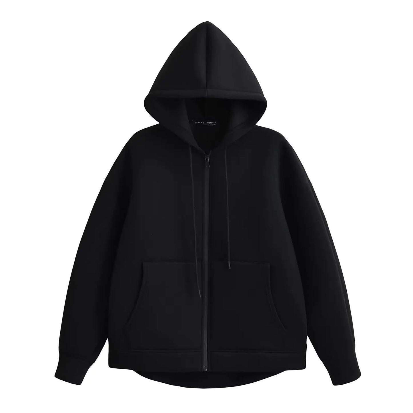 HXAO Women's Hoodie Oversized Zip up Hoodies Women Autumn Winter Long sleeve Outerwears Sweatshirt with zipper Y2k Hoodie Top