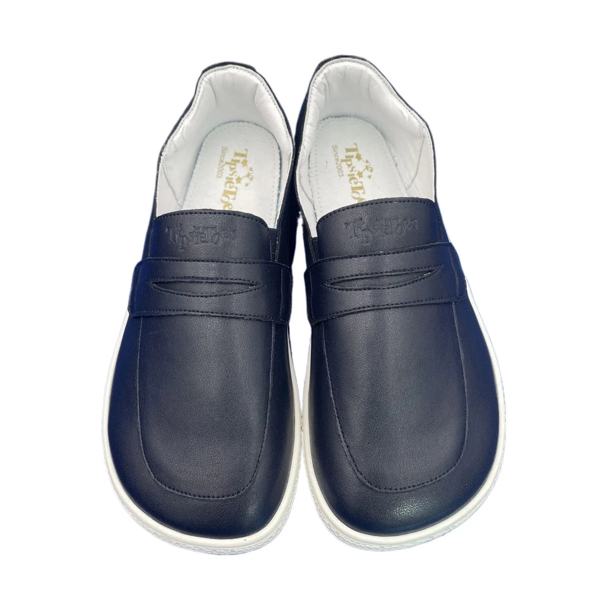 Tipsietoes 2025 Sprinng Autumn Barefoot Genuine Leather Men Women Slippers With Flat Soft Sole Zero Drop Wider Toes Box