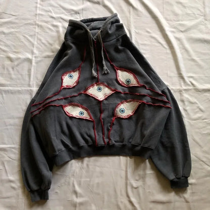 Y2k Tops Women Clothing Streetwear BF Hoodies Harajuku Goth Embroidery Hooded Sweatshirts 2025 Ropa Mujer Casual Fashion Hoodie