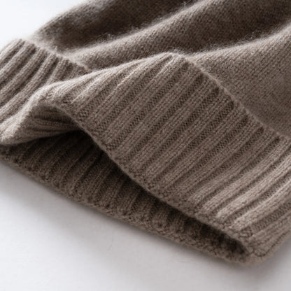MERRILAMB Winter Hat For Women/Men 100%Quality Cashmere Beanie Cap Unisex Outdoor Casual Solid Knitted Hats Warm Soft SkullCap