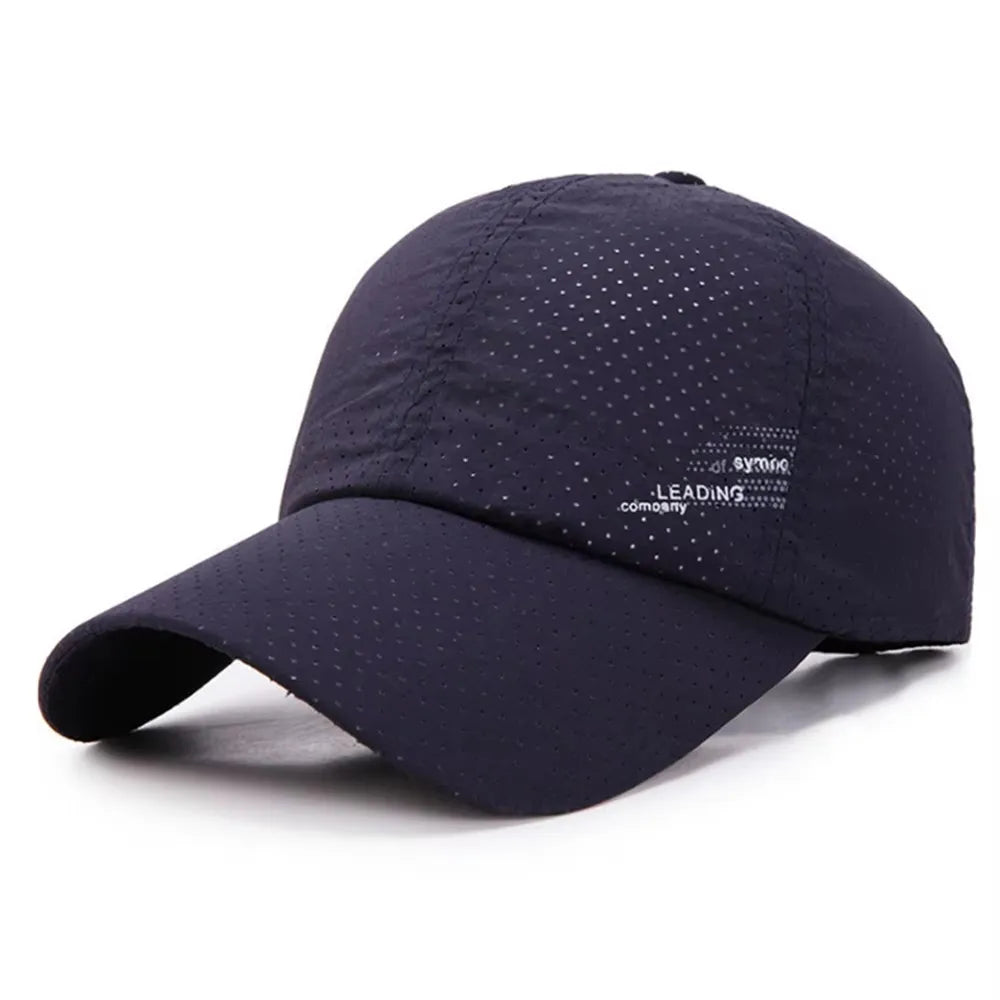 Quick Dry Adjustable Unisex Baseball Caps Summer Outdoor Sun Hats For Women Men Golf Fishing