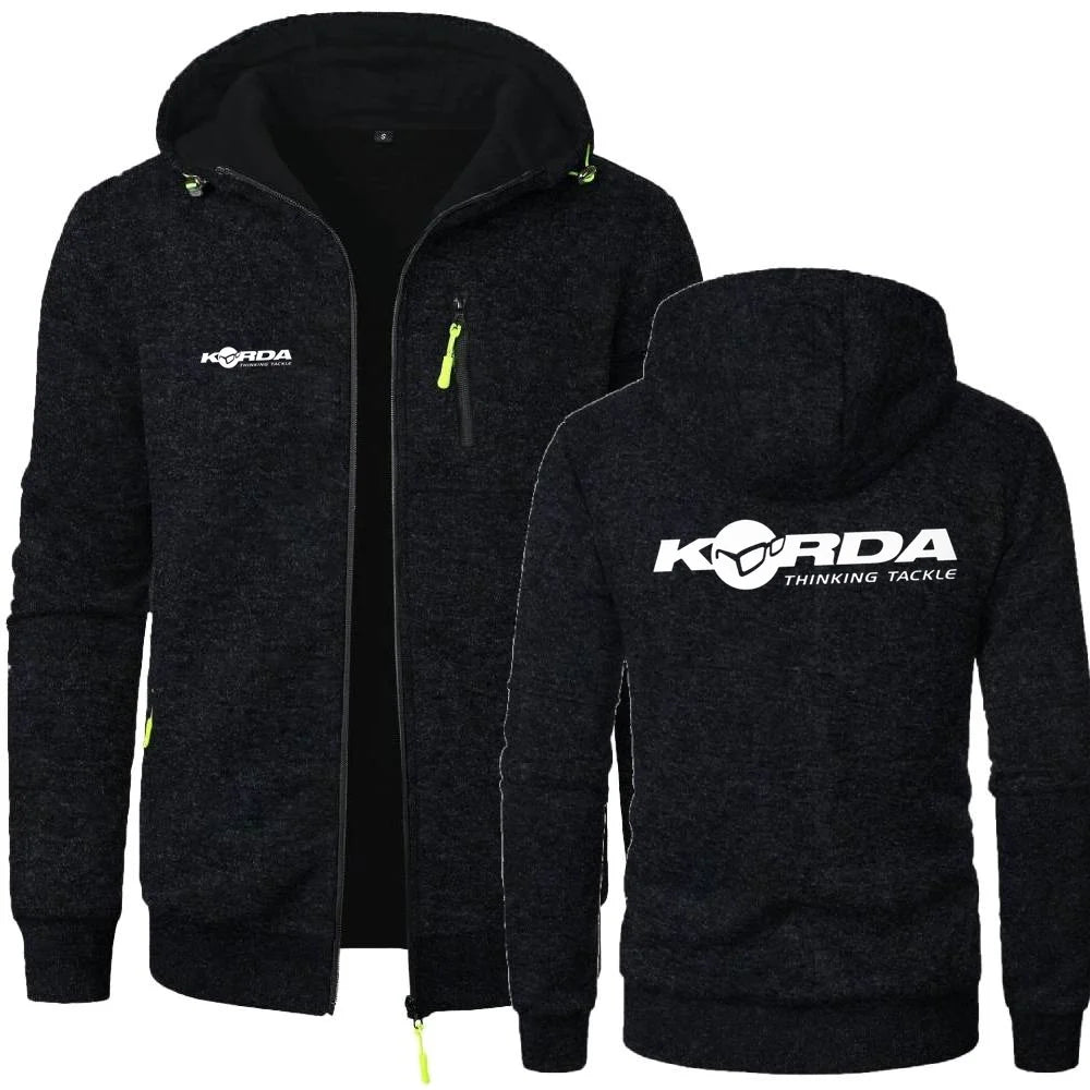 Men's Sweatshirts Korda Inspired Tribute Hoodies Jacket Zipper Cardigan Sweaters Sportwear Outerwear Fleece Hoody Streetwear