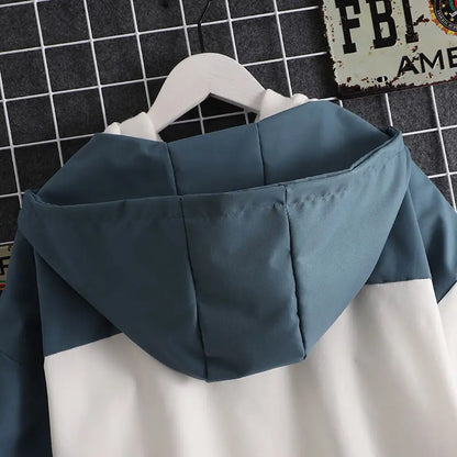 New 2025 Spring Woman Hooded Cute Shark Print Japanese Style Patchwork Teen Hoodies Jacket Fashion Harajuku Women Sweatshirt