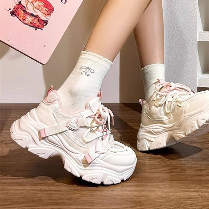 Spring and Autumn Breathable Running Sports and Leisure Shoes Fashionable Best Selling New Comfortable Women's Vulcanized Shoes