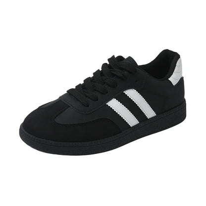 Women Tennis Sneakers Flats Ladies Fashion Mixed Colors Lace-up Vulcanized Shoes Spring Autumn Woman Outdoor Trainers Footwear
