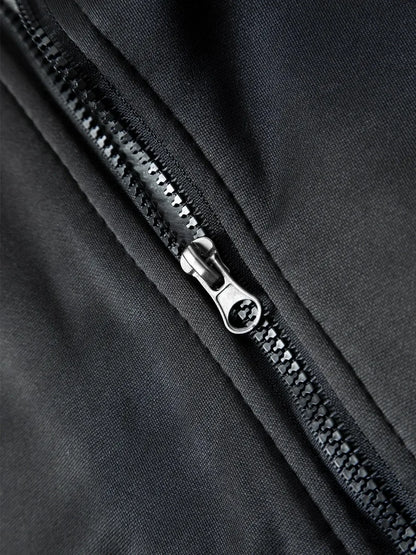 Men Color-Splicing Jacket Winter Warm Fleece Hoodies Outdoor Sports Windproof Baseball Uniform Male Fashion Zipper Thicken Coats
