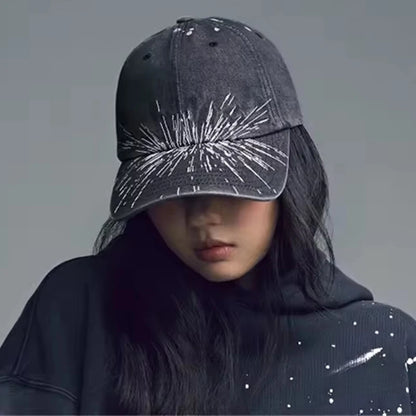 Kpop “What Is Your Love Song” Same Embroidery Baseball Cap, Tour Concert Visors Fashion Women Men Outdoor Baseball Caps