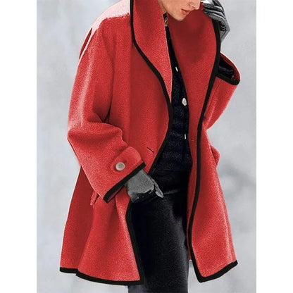 Women's Autumn And Winter Coat Autumn Winter Long Sleeve Casual Outwears Fashion Women Solid Loose Jacket Hoodies Sweatshirts