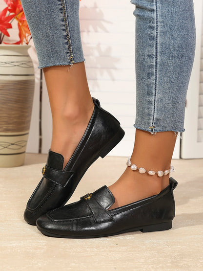 2025 New Pointed Toe Fashion Women Shoes Spring Autumn Elegant Party Daily Low Heels Pump Footwear Women Minimalist Flats Shoes