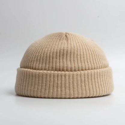 2025 Boys Girls Winter Knitted Beanies Solid Keep Warm Loop Small Beanie Caps Keep Head Warm Winter Hats Yellow Red