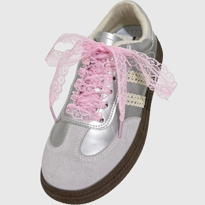 Flat Lace Shoe Laces Shoelaces for Women 3CM Width 80CM/100CM/120CM Length Canvas Sneakers Outdoor Casual Shoes Shoelace