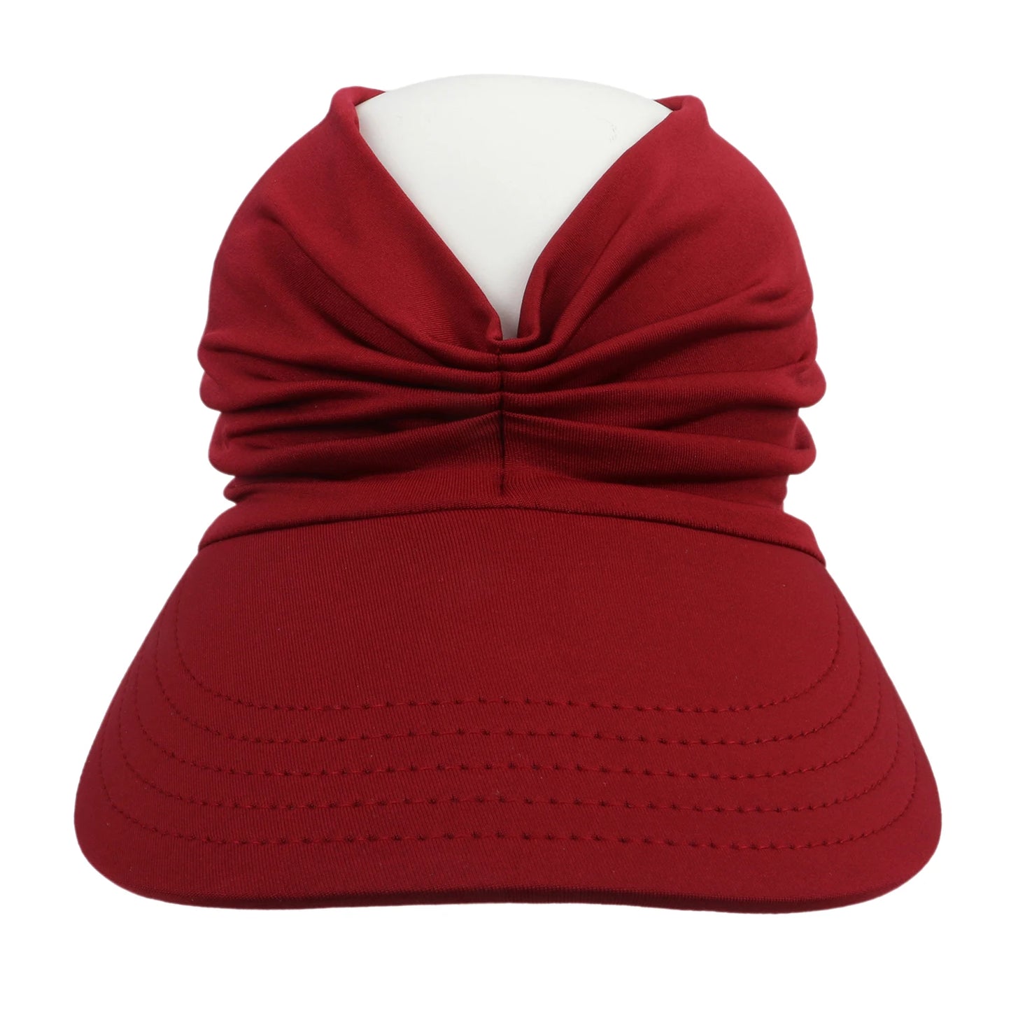 Spring and Summer Beach Sun Hat for Women New Ladies Outdoor Sports Empty Top Hat Sun-Protection Visior