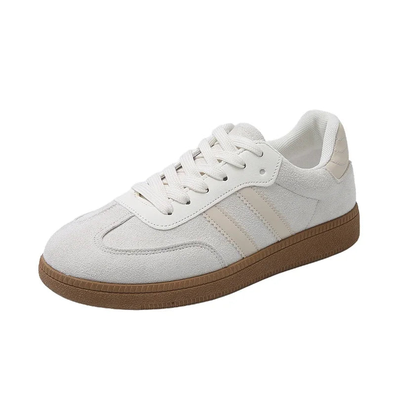 Women Tennis Sneakers Flats Ladies Fashion Mixed Colors Lace-up Vulcanized Shoes Spring Autumn Woman Outdoor Trainers Footwear