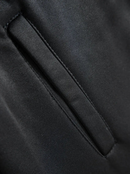 Men Color-Splicing Jacket Winter Warm Fleece Hoodies Outdoor Sports Windproof Baseball Uniform Male Fashion Zipper Thicken Coats