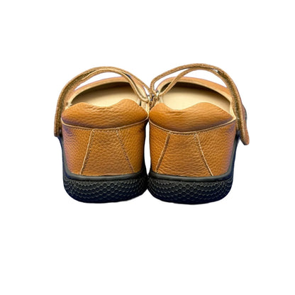 Tipsietoes 2025 Sprinng Autumn Barefoot Leather Ballerina For Women With Flat Soft Sole Zero Drop Wider Toes Box Light Weight