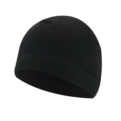 Windproof Winter Beanie Hat Fleece Warm Cap for Men Outdoor Sports Skiing Hiking Camping