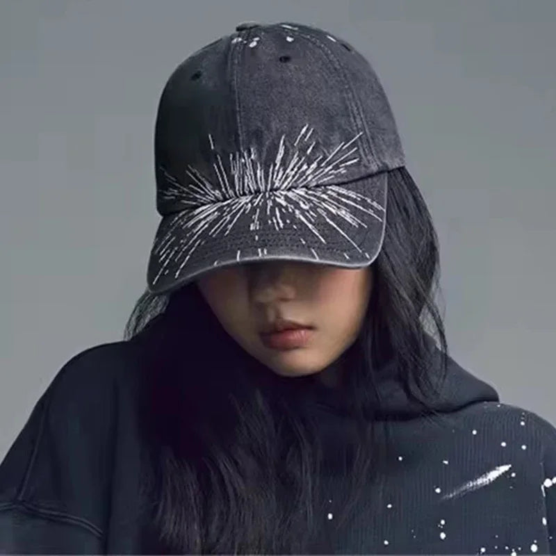 Kpop “What Is Your Love Song” Same Embroidery Baseball Cap, Tour Concert Visors Fashion Women Men Outdoor Baseball Caps