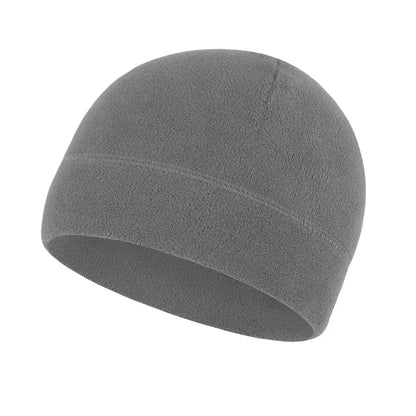 Windproof Winter Beanie Hat Fleece Warm Cap for Men Outdoor Sports Skiing Hiking Camping