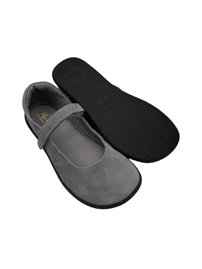 Tipsietoes 2025 Sprinng Autumn Barefoot Leather Ballerina For Women With Flat Soft Sole Zero Drop Wider Toes Box Light Weight