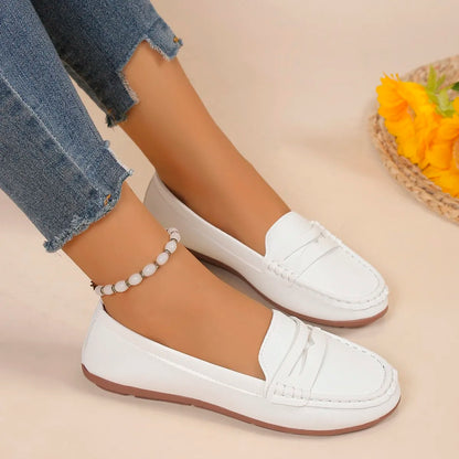 Women Flats Shoes Comfortable Lightweight Fashion Hot Loafers Spring and Autumn Shallow Casual Sneakers Outdoor Shoes for Women