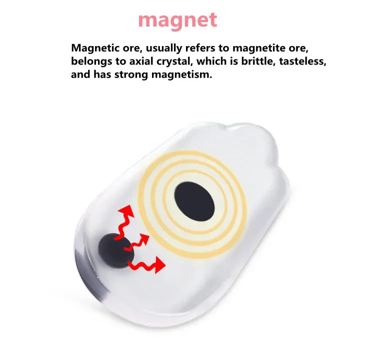 1 Pair Silicone Gel Foot Insoles X/O Shape with Magnet Heel Pad for Men And Women Foot Care Insert for Comfort